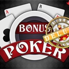 Bonus Poker Deluxe - 3 Hands logo by RTG (Reel Time Gaming) at Gonzabet Casino