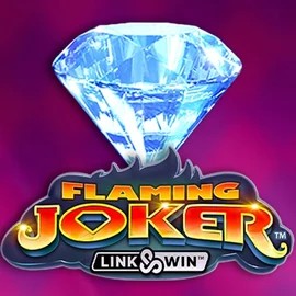 Flaming Joker Link and Win online game logo by Barstruck on gonzabets.nl