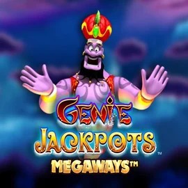 Genie Jackpots Megaways logo by Blueprint Gaming at Gonzabet Casino