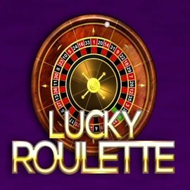 Lucky Roulette online game logo by Belatra Games on gonzabets.nl