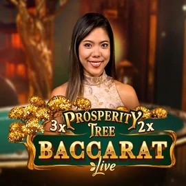 Prosperity Tree Baccarat online game logo by Evolution on gonzabets.nl