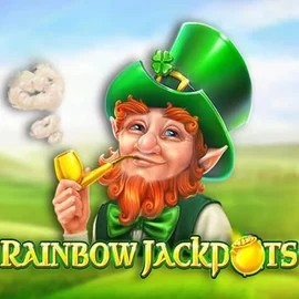 Jackpots logo of Rainbow Jackpots from Red Tiger Gaming at Gonzabet Casino