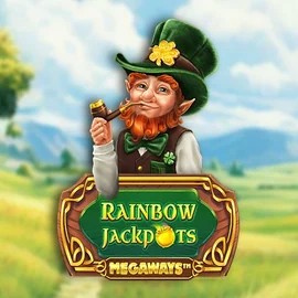 Rainbow Jackpots Megaways game by Red Tiger Gaming – logo hosted on Gonzabet Casino