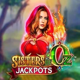 Sisters Of Oz Jackpots logo by Triple Edge Studios Gonzabet Casino