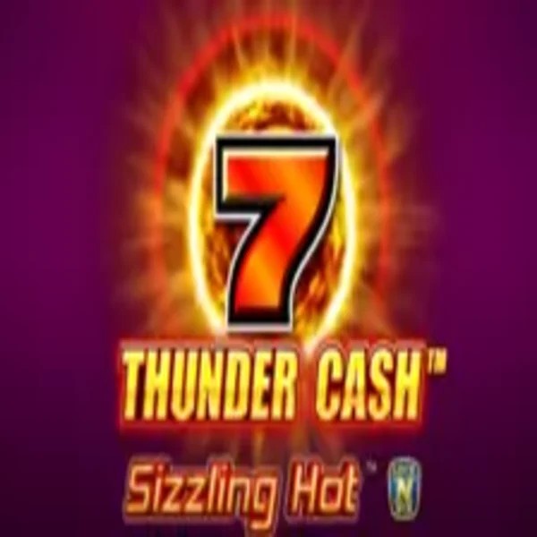 Thunder Cash Sizzling Hot logo by Novomatic Gonzabet Casino