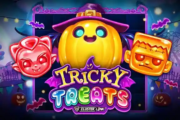 Tricky Treats game by Push Gaming – logo hosted on Gonzabet Casino
